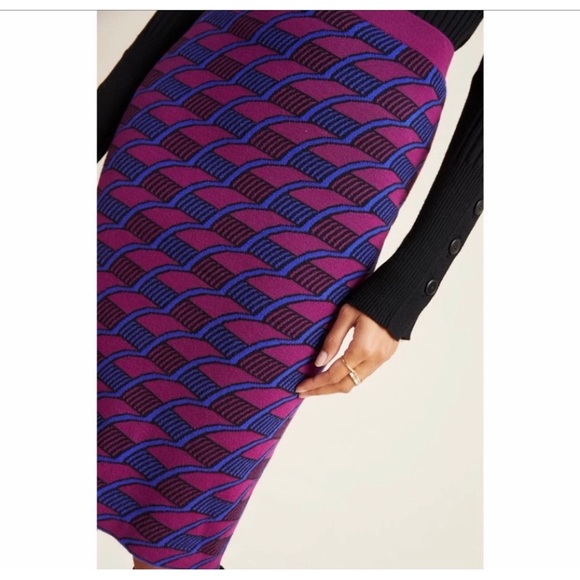 Anthropologie Maeve Nancy Pencil Sweater Skirt NWT SZ L and M - Picture 4 of 14